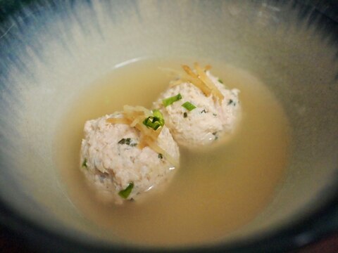 ぽかぽか鶏団子スープ